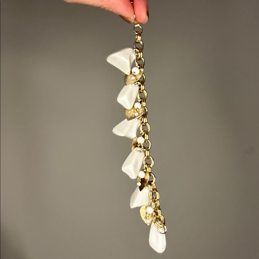 Women’s Gold Bracelet With Charms - Picture 2 of 2